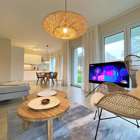 Apartment App 4 Strandmuschel, Strandresidenz Duenenperle *